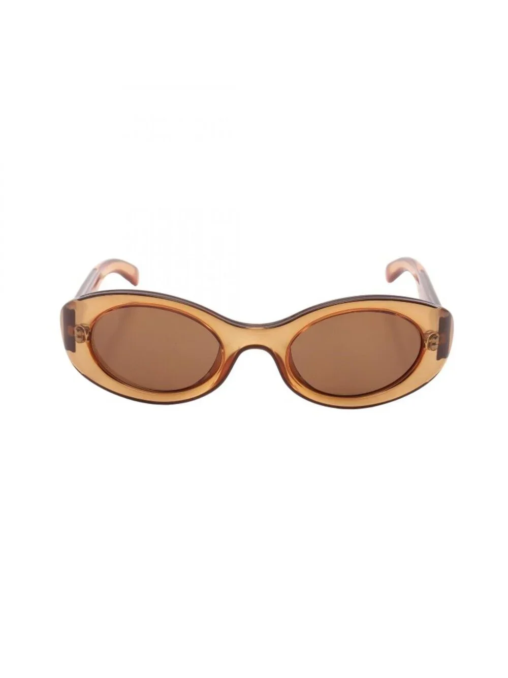 Gucci Sunglasses Logo Oval Clear Eyewear